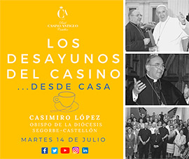 D.Casimiro López en los ´Los Desayunos del Casino... desde casa´