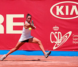 Semifinales del torneo de la Liga MAPFRE de Tenis Femenina de la RFET