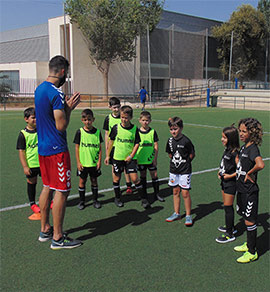 Primer día de las Jornadas Deportivas con David Cubillas