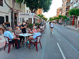 Benicàssim cierra también los jueves la calle Santo Tomás y avda. Castelló