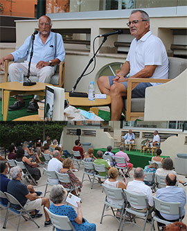 Manuel Vicent en el Espai Cultural de la Mar Villa Ana de Benicàssim, ¿Qué leen nuestros escritores?