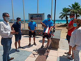 Balance positivo en el control del aforo en las playas de Benicàssim