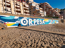 Oropesa del Mar promueve el arte urbano con coloridos murales que se extenderán por todo el municipio