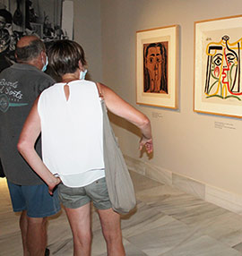 Benicàssim prorroga la estancia de Picasso en Villa Elisa tras sumar 3.700 visitantes
