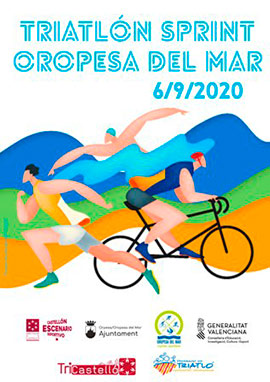 Oropesa Triatlón Sprint domingo 6 de septiembre