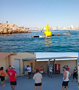 Campeonato Autonómico de Kayak de Mar en el Real Club Náutico de Castellón