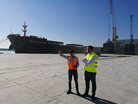 El presidente de la Autoridad Portuaria de Castellón recuerda que el puerto está al servicio de sus sectores productivos