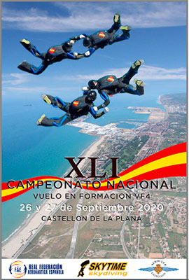 Paracaidismo de élite este fin de semana en Castellón. Información y programa