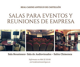 Infórmate de las ventajas de ser Socio Empresa del Real Casino Antiguo de Castellón
