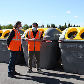Castelló colabora con Ecoembes para sumar 150 nuevos contenedores e incrementar el reciclaje