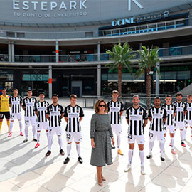 Presentación en Estepark de los fichajes albinegros para esta temporada en LaLiga