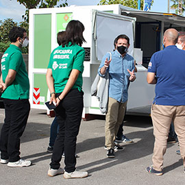 Castelló triplicará la presencia de los ecoparques móviles en la calle a partir de noviembre