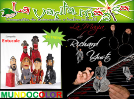 Teatro infantil La Varita Mágica. Programación marzo