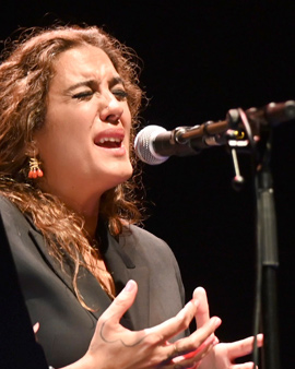 Alba Molina en el Auditorio de Castelló