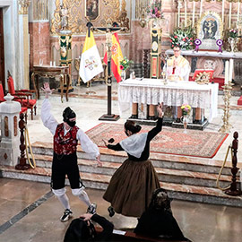 Fiesta de la Virgen del Pilar en la Basílica de Lledó