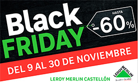 Descuentos Black Friday en Leroy Merlin