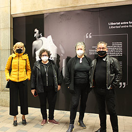 La Façana del Mercat exhibe la ´Libertad entre fotos´