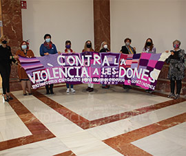 Presentación del programa de actividades para conmemorar el 25-N en Castelló