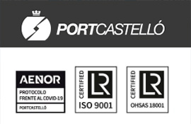 PortCastelló renueva el certificado de AENOR frente al covid-19
