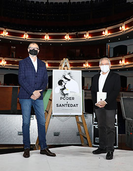 La obra ‘Poder i santedat’ se representa el próximo domingo en el Teatre Principal de Castelló
