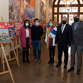 Inauguración de una exposición sobre el impacto de los fondos europeos en la provincia de Castellón