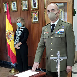 Toma de posesión del Subdelegado de Defensa de Castellón, Don Luis Manuel Monzó
