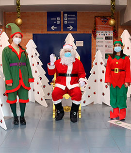 Cerca de 500 niños ondenses tienen la oportunidad de pedir sus regalos a Papa Noel y los pajes reales