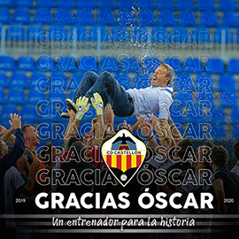 Resolución del contrato de Óscar Cano como entrenador del primer equipo del CD Castellón
