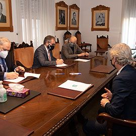 La Diputación de Castellón firma una póliza de crédito de 18 millones de euros con Cajamar para activar los adelantos de tesorería solicitados por los ayuntamientos