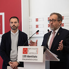 La Diputación aprueba el martes las nuevas bases del Plan 135 que darán mayor poder de decisión a los ayuntamientos de Castellón