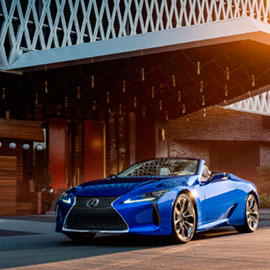 Lexus LC 500 Cabrio elegido el Mejor descapotable de 2021 en Reino Unido