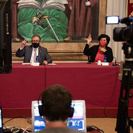 El pleno de la Diputación solicita ayudas al Gobierno de España por ´Filomena´ y aprueba el nuevo Plan 135 para dotar de más autonomía a los ayuntamientos