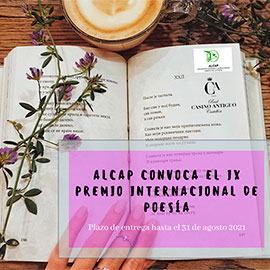 ALCAP convoca el IX Premio Internacional de Poesía