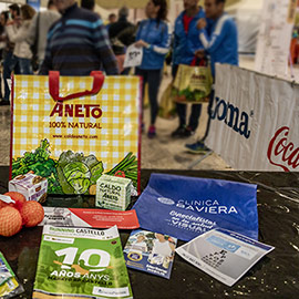 Acción solidaria Marató BP Castelló y 10k FACSA Castelló Virtual