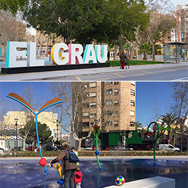 La Panderola cubre su primer año de trayecto como parque funcional y accesible en el corazón del Grau