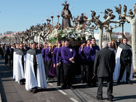 Encuentro del Cristo de Medinaceli con la Verge de Lledó