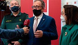 La Diputación y el Ministerio de Interior suscribirán un convenio bianual de 400.000 euros para la mejora de los cuarteles de la Guardia Civil en la provincia de Castellón