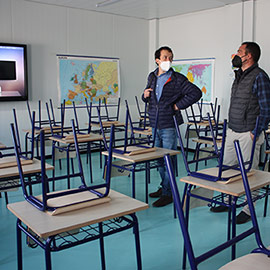 El alumnado de Vicent Marçà de Castelló retomará las clases el lunes