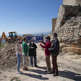 Rehabilitación de la muralla del Albacar del castillo de Xivert