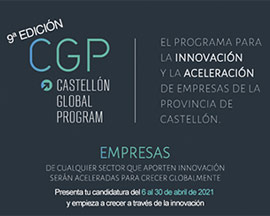 Espaitec y Diputación de Castellón lanzan la novena edición de Castellón Global Program