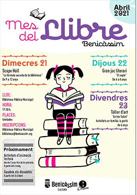 Actividades para el Día del libro en Benicàssim