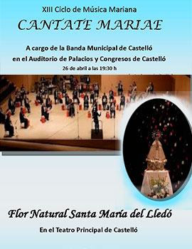 El Cantate Mariae y el Certamen Literario de la Real Cofradía  De La Mare De Déu del Lledó