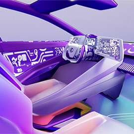 Artistas y diseñadores crean interiores virtuales para el Lexus LF-Z Electrified