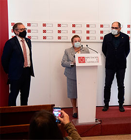 La Diputación de Castellón y la Cámara de Comercio suman esfuerzos para mejorar la competitividad empresarial de la provincia