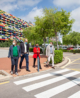 La Universitat Jaume I ganará una zona verde de 10.000 metros cuadrados entre la Facultad de Humanas y la zona deportiva