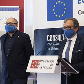 La Diputación de Castellón renueva su convenio con la Comisión Europea