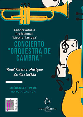 Concierto de Orquesta de Cambra en el Real Casino Antiguo