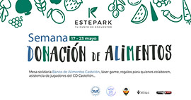 CC Estepark organiza una semana solidaria en favor del banco de alimentos
