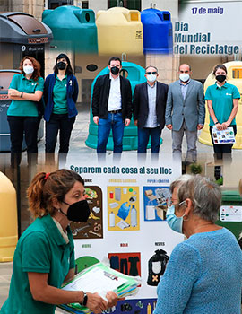 Castelló se une a la celebración del Día Mundial del Reciclaje