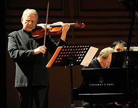 hlomo Mintz , violín y Itamar Golan, piano el 20 de mayo en el Auditorio y Palacio de Congresos de Castelló
